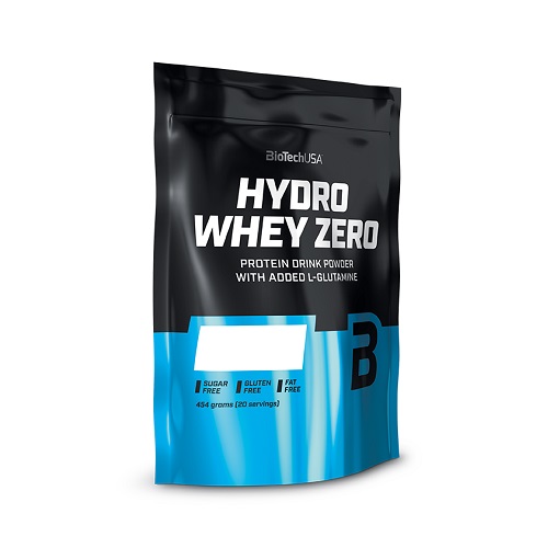 

Гідролізат протеїну BiotechUSA Hydro Whey Zero, 454 гр. Полуниця