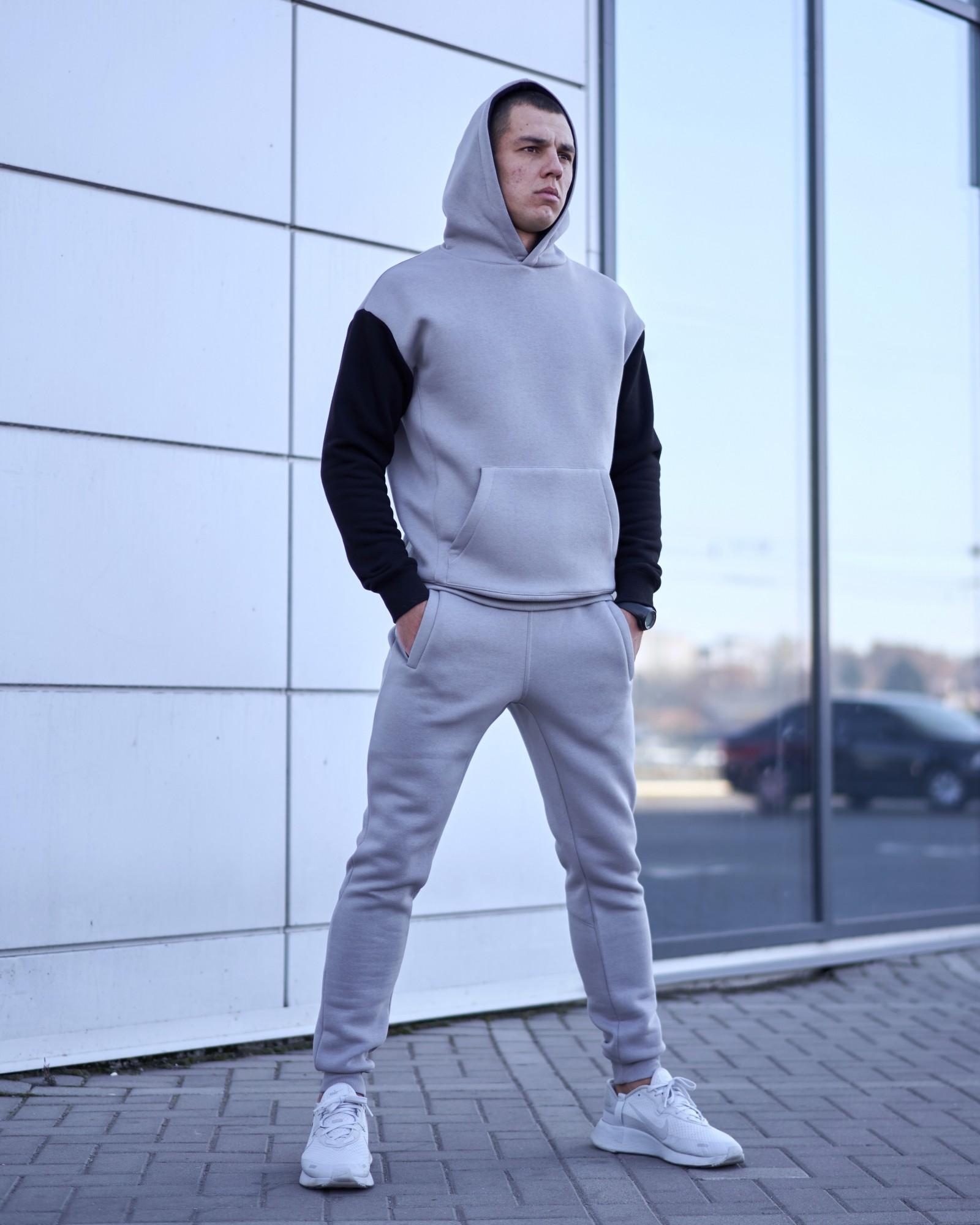 

Спортивный костюм зимний GR8 active wear модель 3661w3-серый+ч размер, Спортивный костюм зимний GR8 active wear модель 3661w3-серый+ч размер L