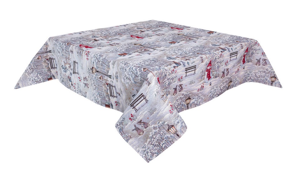 

Скатертина гобеленова Limaso Зимова прогулянка 137*180 см (EDEN854-180)