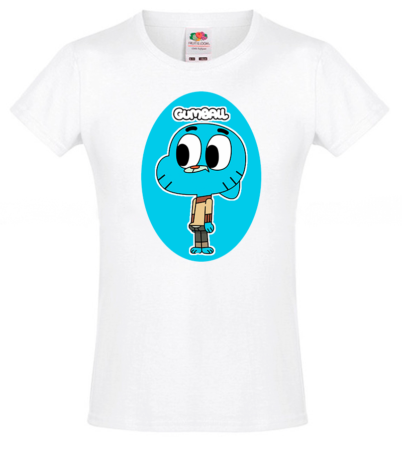 

Футболка Fruit of the Loom gumball Белый 116 см BGBD116