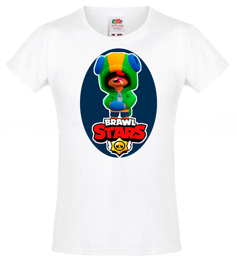 

Футболка Fruit of the Loom Brawl Stars Белый 152 см BB15BD152