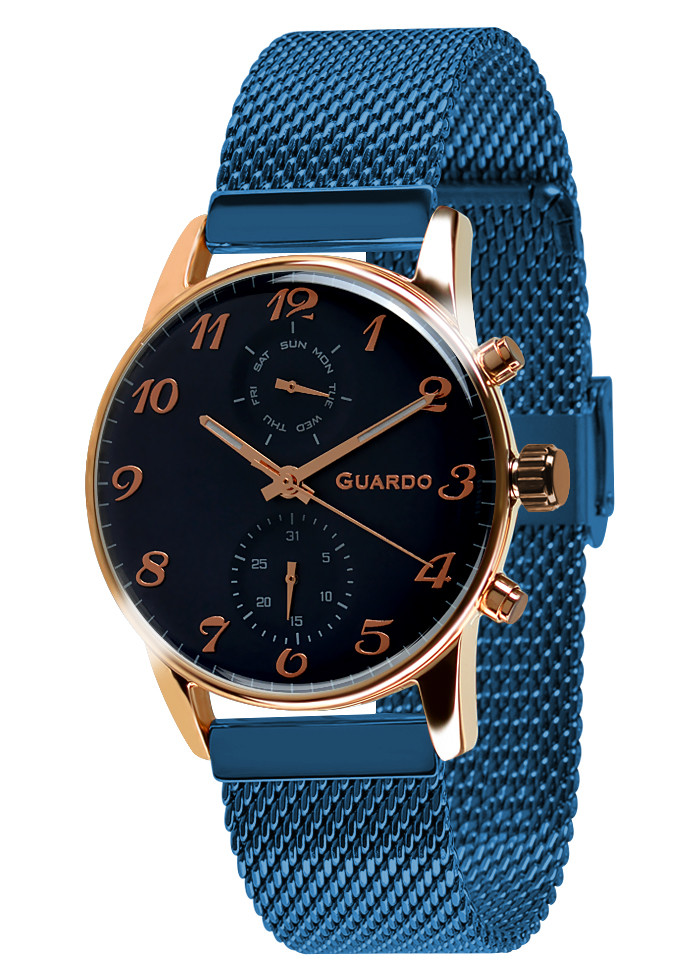 

Часы женские Guardo 012009(2)-4 золотые