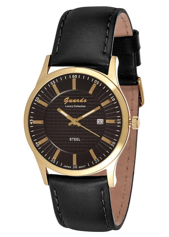 

Часы мужские Guardo S1524-2 золото