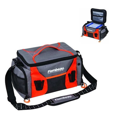 

Сумка рыболовная с коробками Flambeau Ritual Tackle Bag 35,6x23,5x22,9cm (R40D)