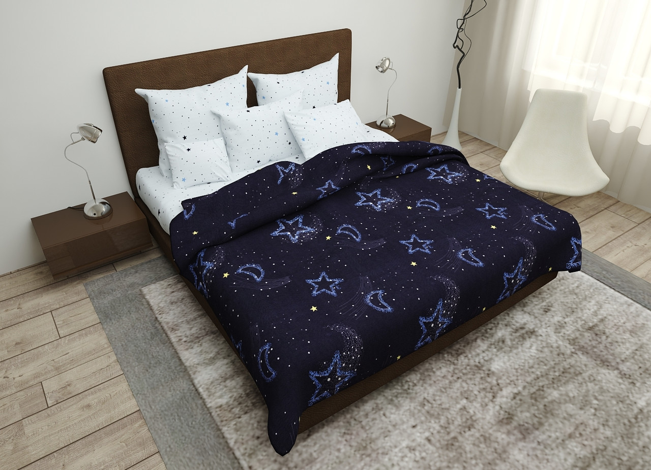 

Двуспальный комплект постельного белья евро 200*220 хлопок TM KRISPOL Украина