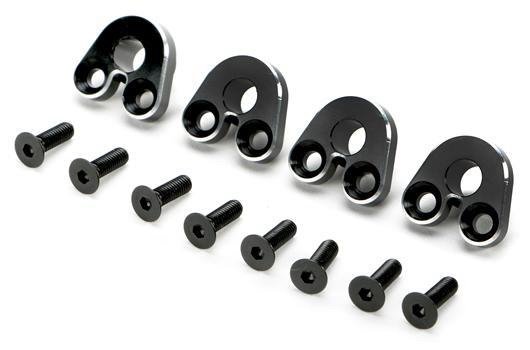 

Team Magic E5 Option Part - Aluminum Pivot Ball Mount - Black 4p
