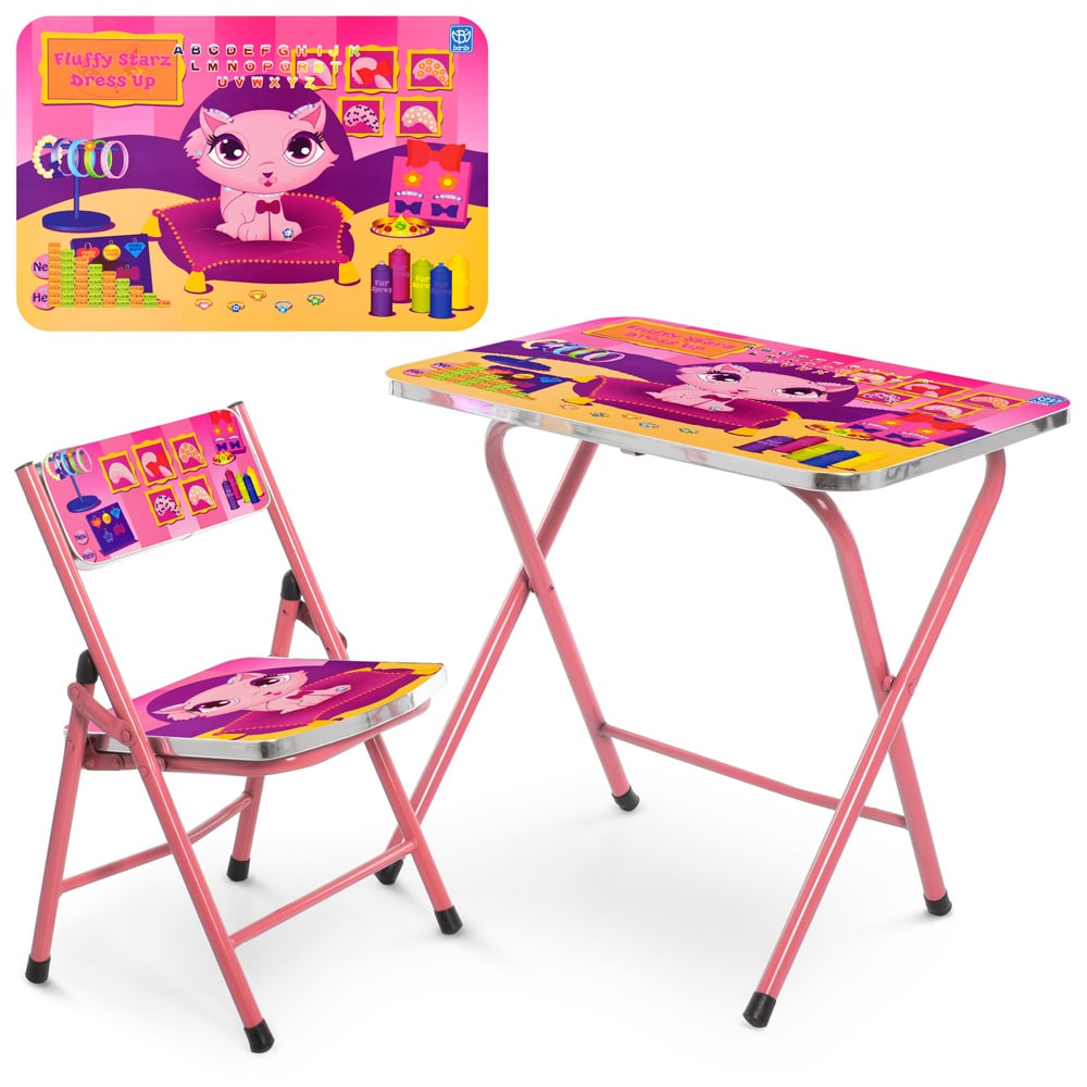 

Детский столик A19-kitten(2) со стульчиком, котенок