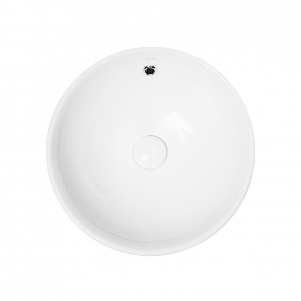 

Раковина-чаша Qtap Robin 410х410х180 White с донным клапаном QT1311A004W