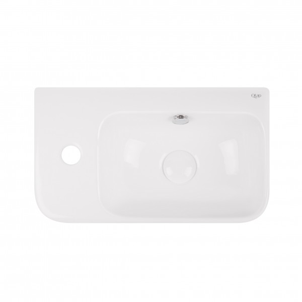 

Раковина Qtap Tern 450х260х155 White с донным клапаном QT17115117LW