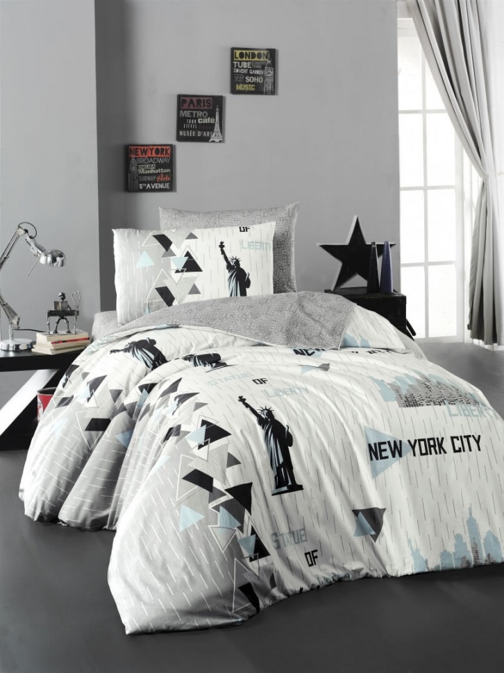 

Молодежный комплект ранфорс First Choice R-406 New York полуторный m017289