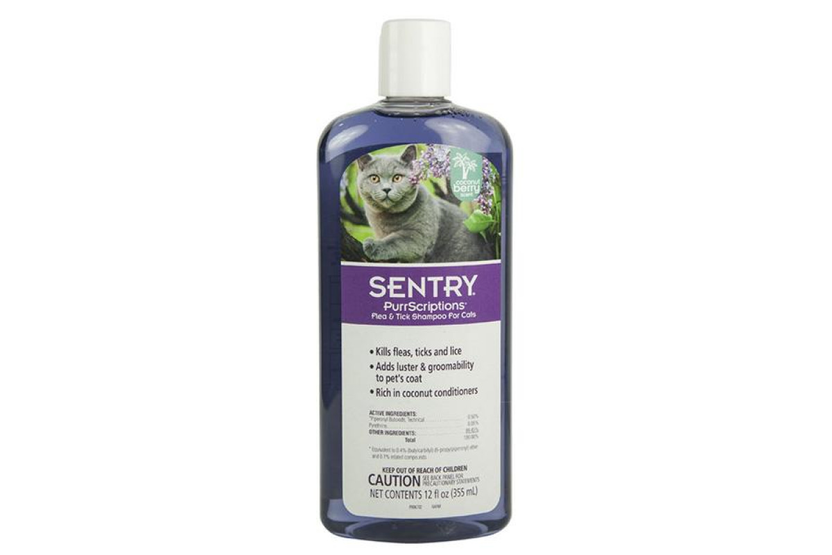 

Шампунь Sentry PurrScriptions Coconut Berry Shampoo от блох и клещей для котов 0.354 мл
