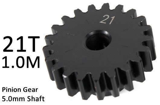 

Team Magic M1.0 21T Pinion Gear for 5mm Shaft