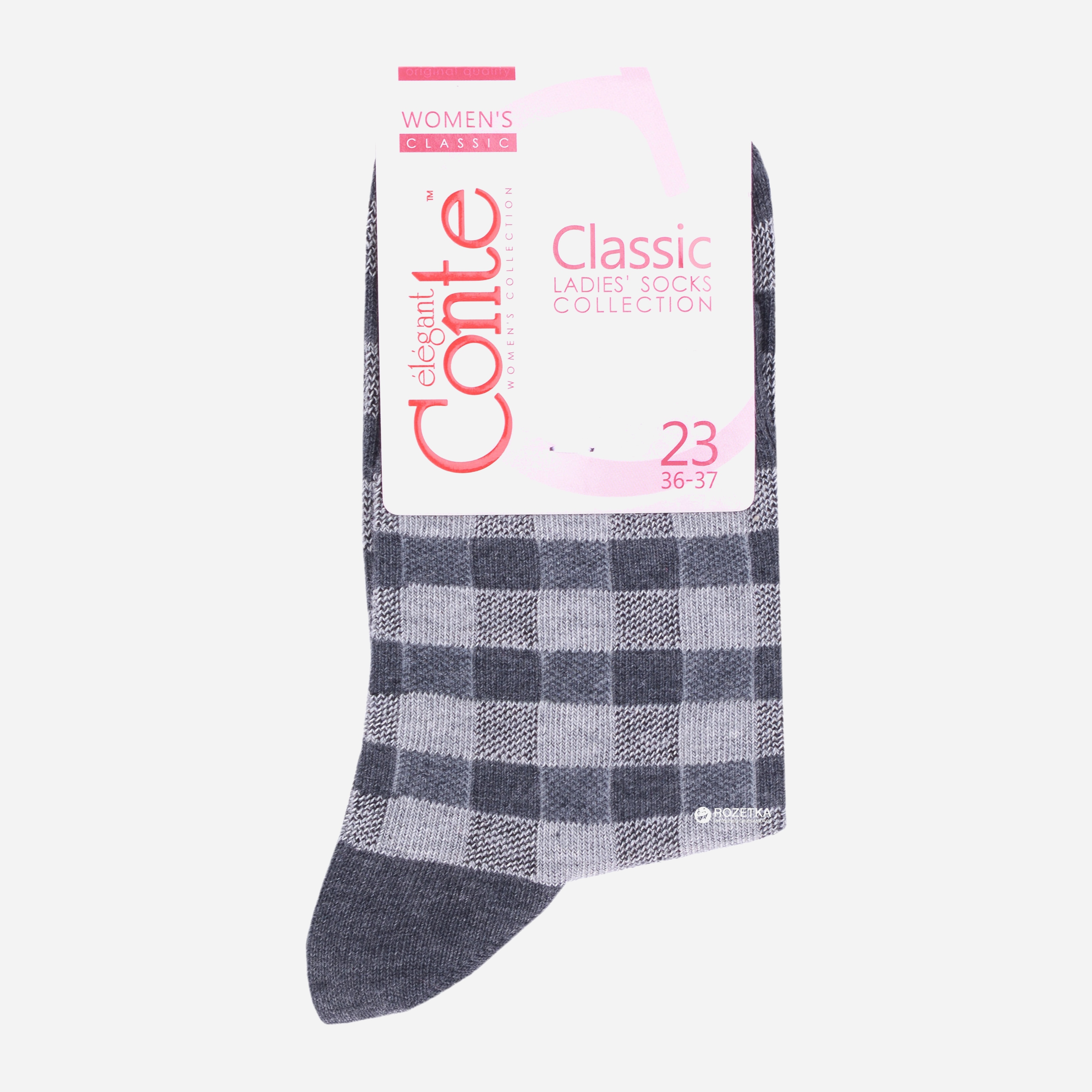 

Носки Conte Collant Classic 15С-15СП-060 - р Серые, Носки Conte Collant Classic 15С-15СП-060 36-37 р Серые