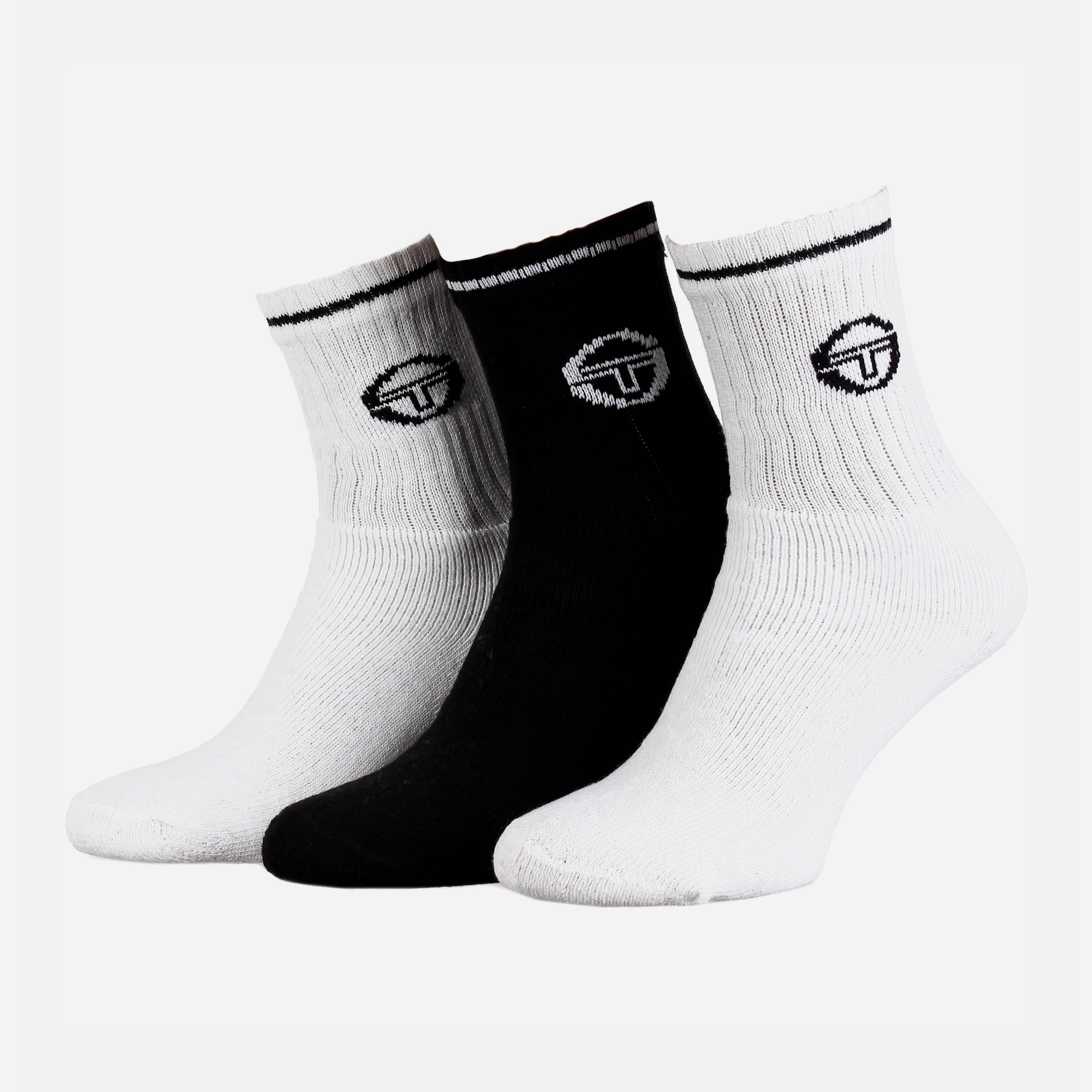 

Набор носков Sergio Tacchini 83520410-3 38-40 3 пары Черный/Белый