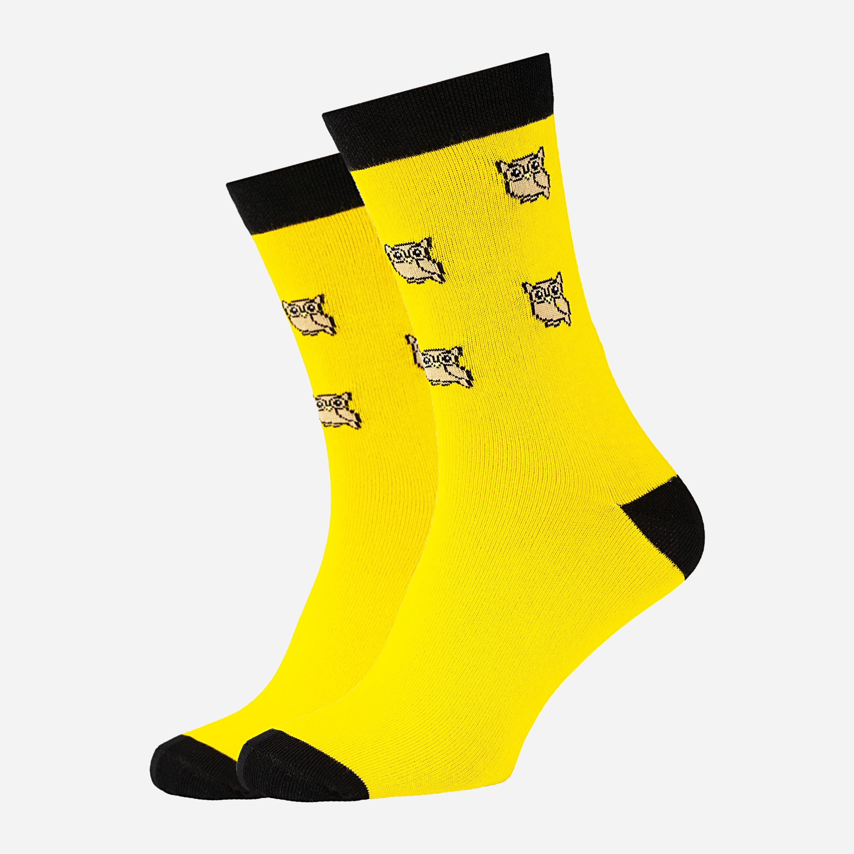 

Носки GoodSox Owl 1ЖС - Желтые, Носки GoodSox Owl 1ЖС 35-40 Желтые