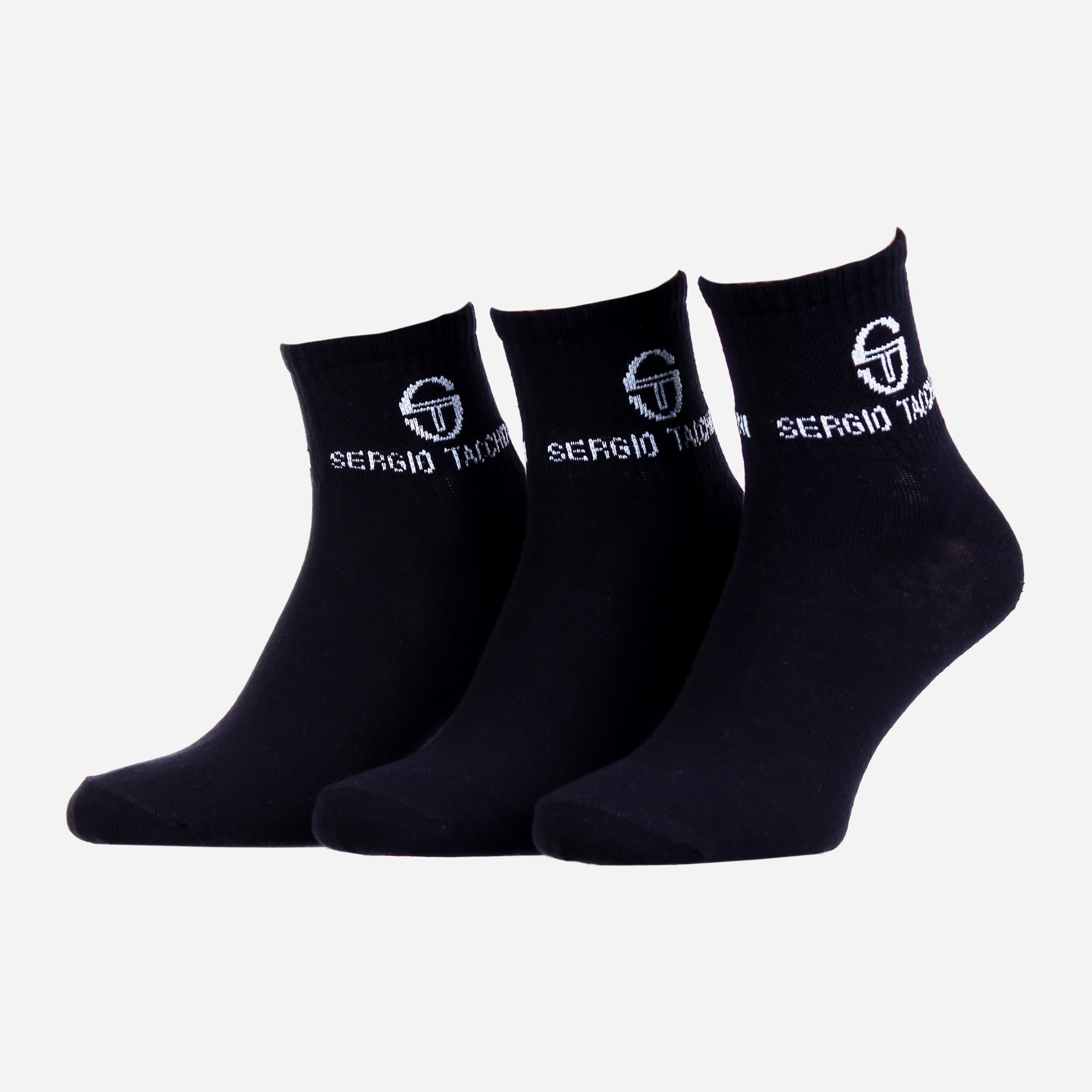 

Набор носков Sergio Tacchini 13513006-1 - 3 пары Черный, Набор носков Sergio Tacchini 13513006-1 38-41 3 пары Черный