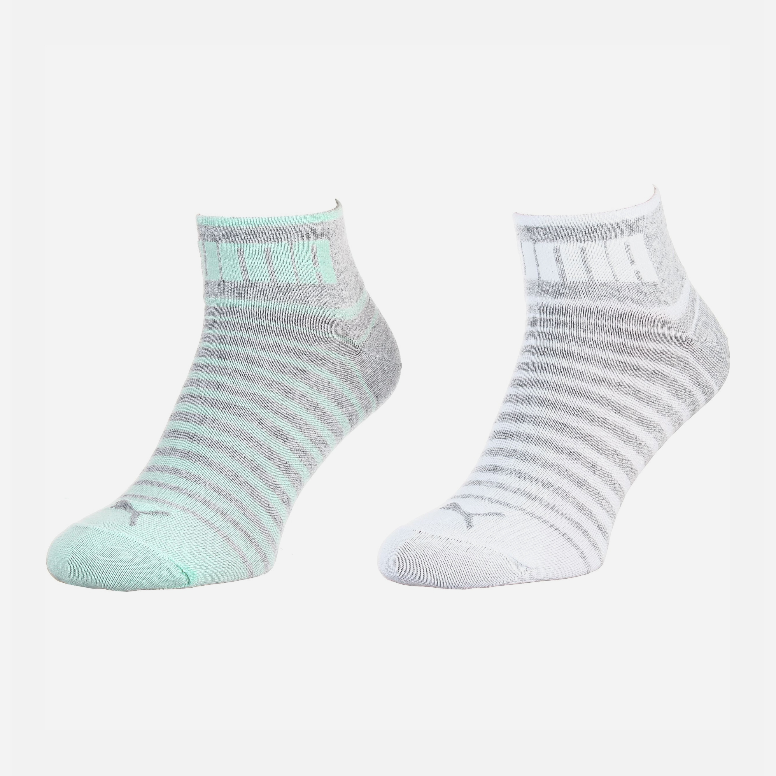 

Носки Puma Unisex Quarter 2P 101002001-025 - 2 пары Серый/Белый/Ментоловый, Носки Puma Unisex Quarter 2P 101002001-025 35-38 2 пары Серый/Белый/Ментоловый