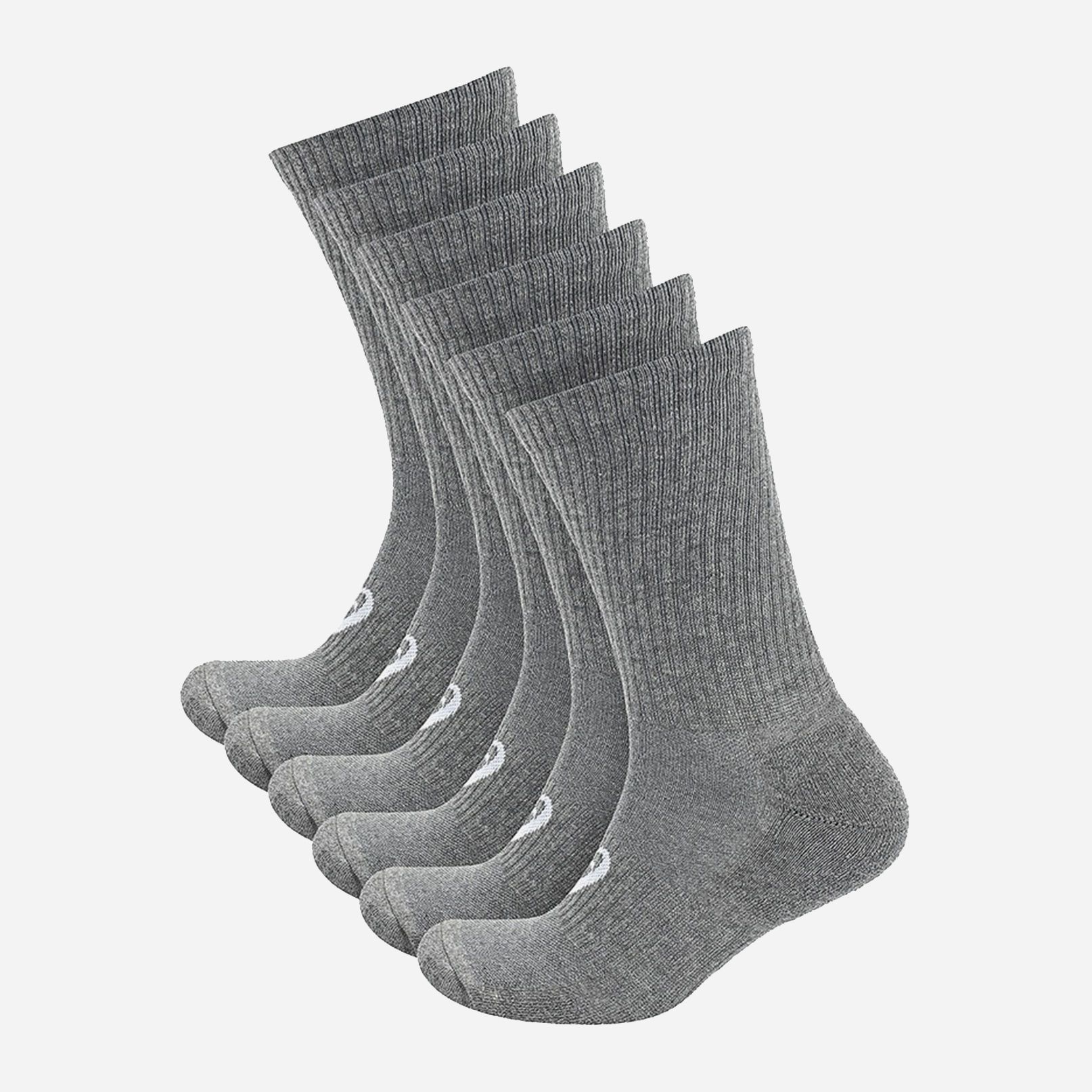 

Набор носков ASICS Crew Sock 3ppk 141802-021 35-38 6 пар Серый