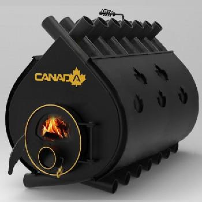 

Булерьян Canada classic «О5» со стеклом и защитным кожухом отопление площадью до 1200 кубов