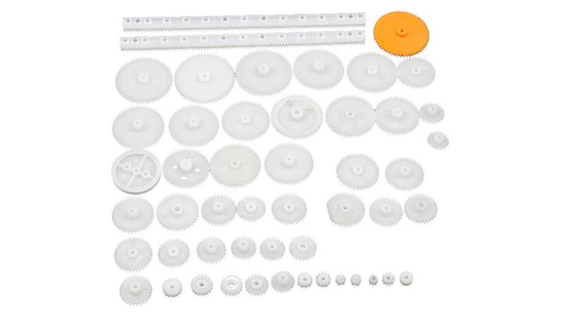 

Компоненты детского конструктора DIY STEM-образование Шестерни (16486)