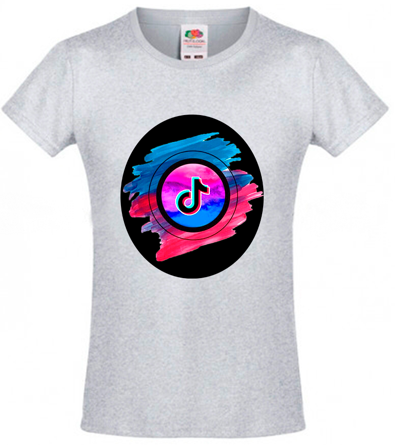 

Футболка Fruit of the Loom Tik Tok Серый 116 см STT4OD116