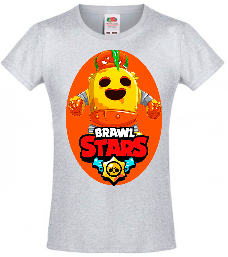 

Футболка Fruit of the Loom brawl stars Серый 116 см SB11BD116