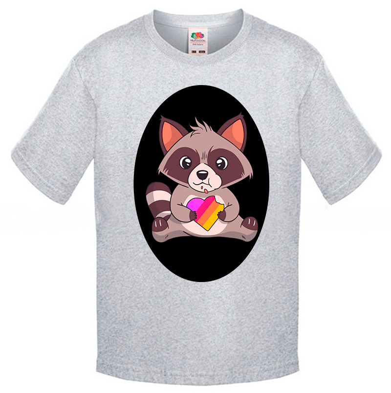

Футболка Fruit of the Loom Likee Серый 140 см SL6SM140