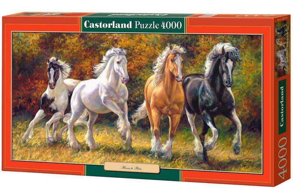 

Пазл Castorland Лошади, рожденные бегать, 4000 эл.