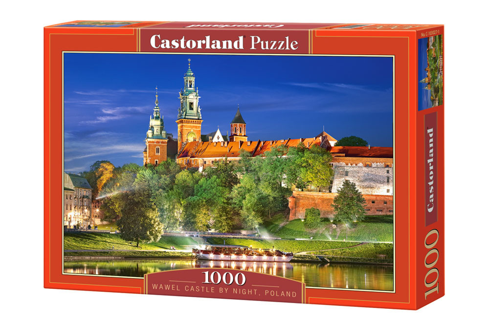 

Пазл Castorland Вавель замок ночью, Польша, 1000 эл.