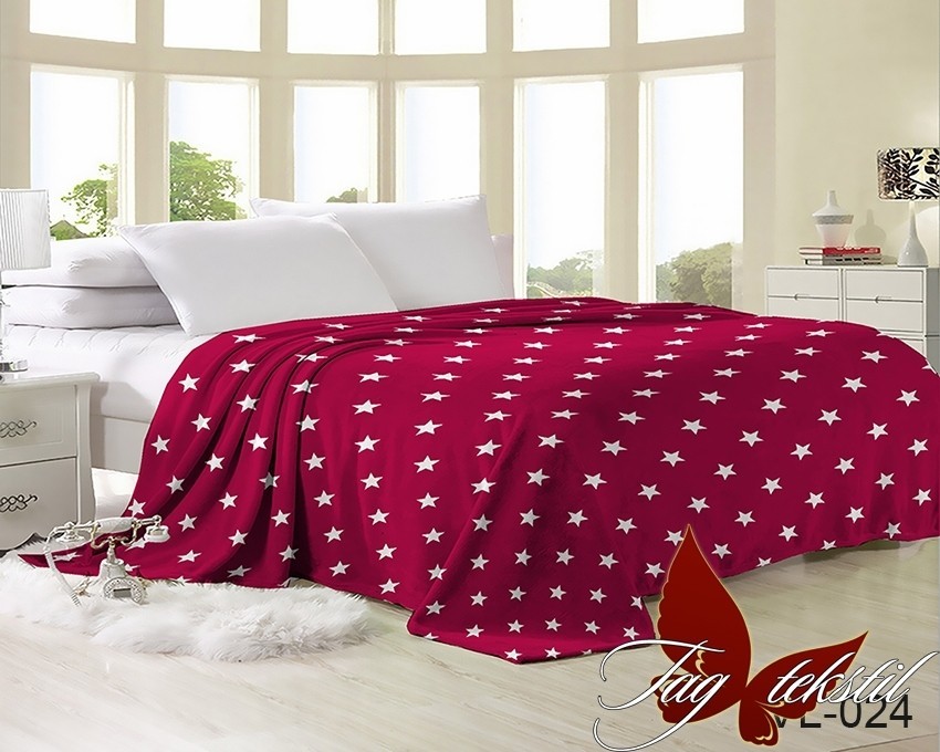 

Плед велсофт микрофибра TAG tekstil VL-024 200х220 см