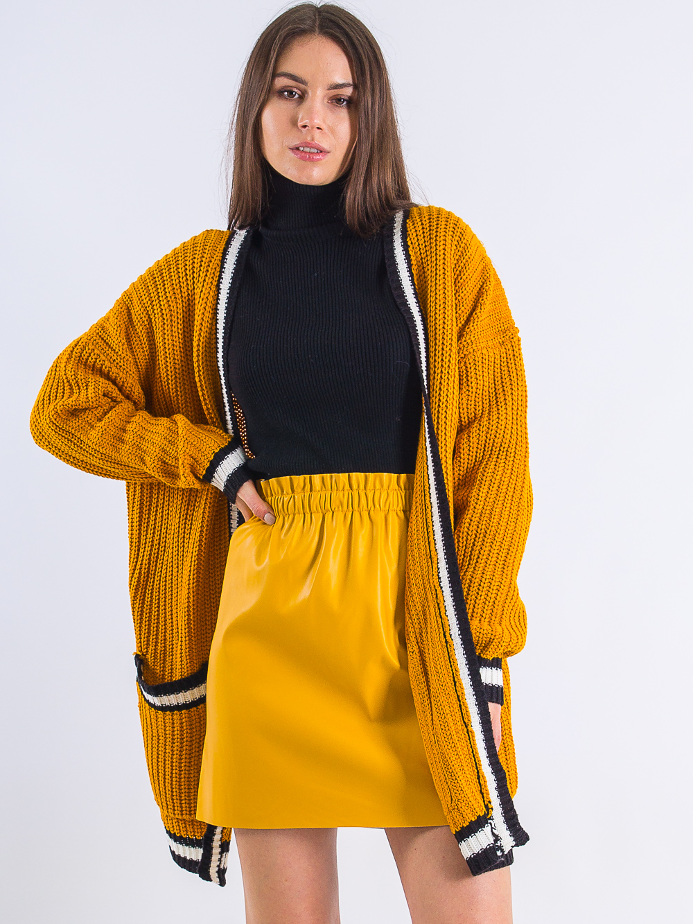 

Кардиган Jennyfer 20real  Желтый, Кардиган Jennyfer 20real L Желтый