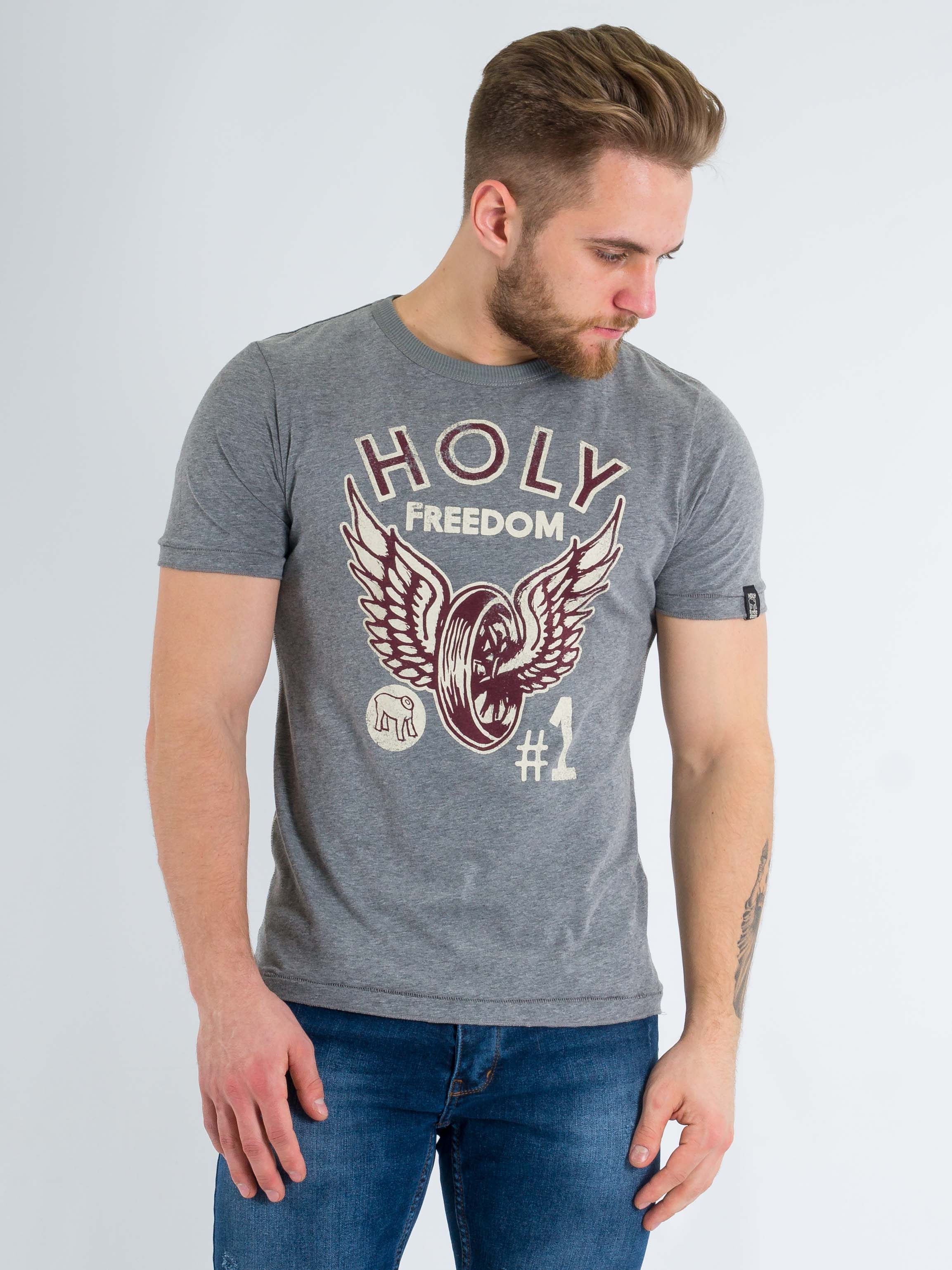 

Футболка Holly Freedom 1826 L Серый