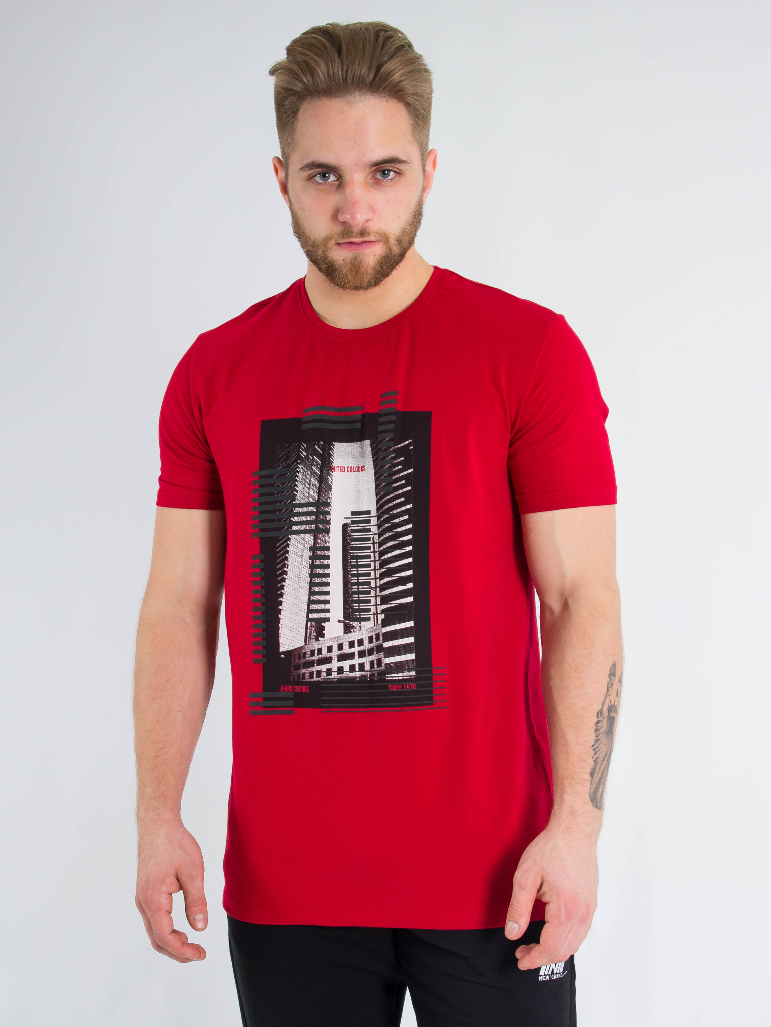 

Футболка New Brand 02800  Красный, Футболка New Brand 02800 M Красный