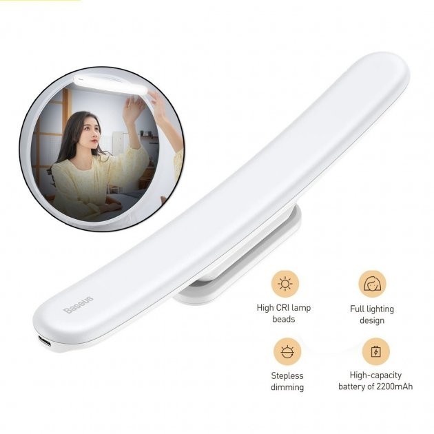 

Светильник-ночник Baseus Bright Mirror 2200mAh natural light