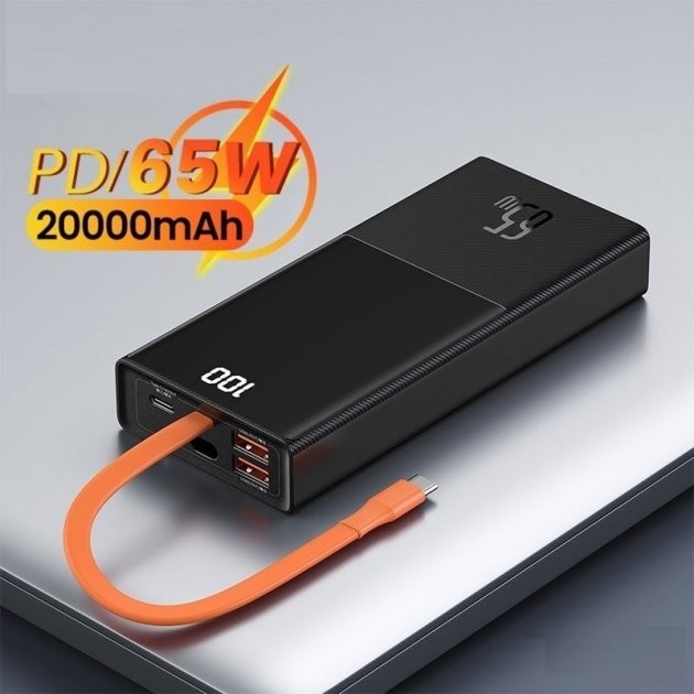 

Павербанк Baseus Elf Power 20000mAh 65W