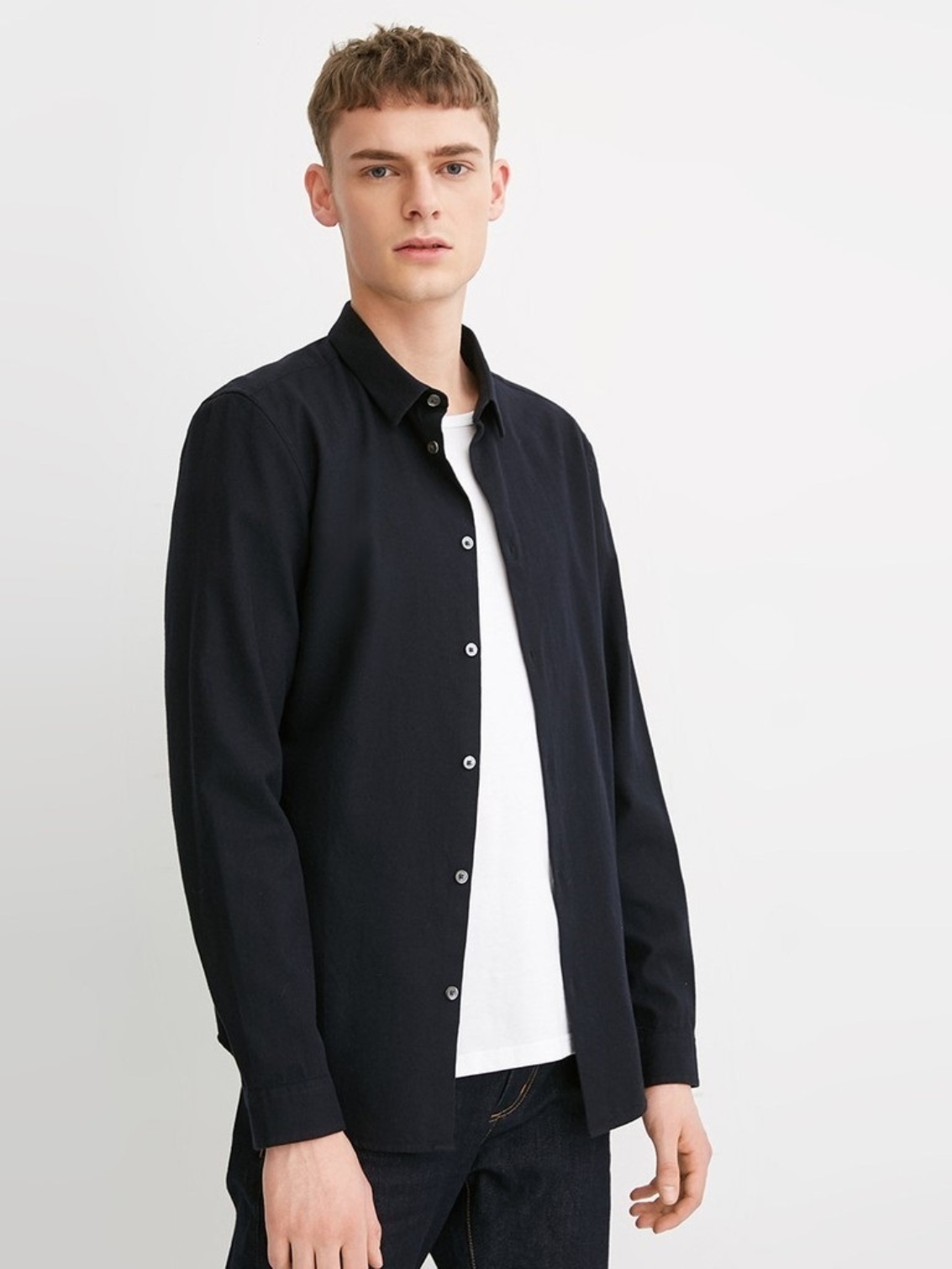 

Рубашка с длинным рукавом Jack & Jones 218105535  Черный, Рубашка с длинным рукавом Jack & Jones 218105535 S Черный