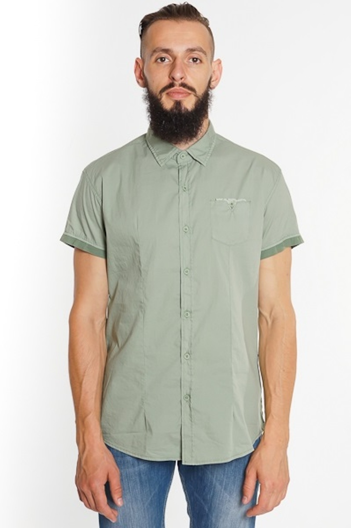 

Рубашка Primo Emporio 1875040VERDE  Зеленый, Рубашка Primo Emporio 1875040VERDE M Зеленый