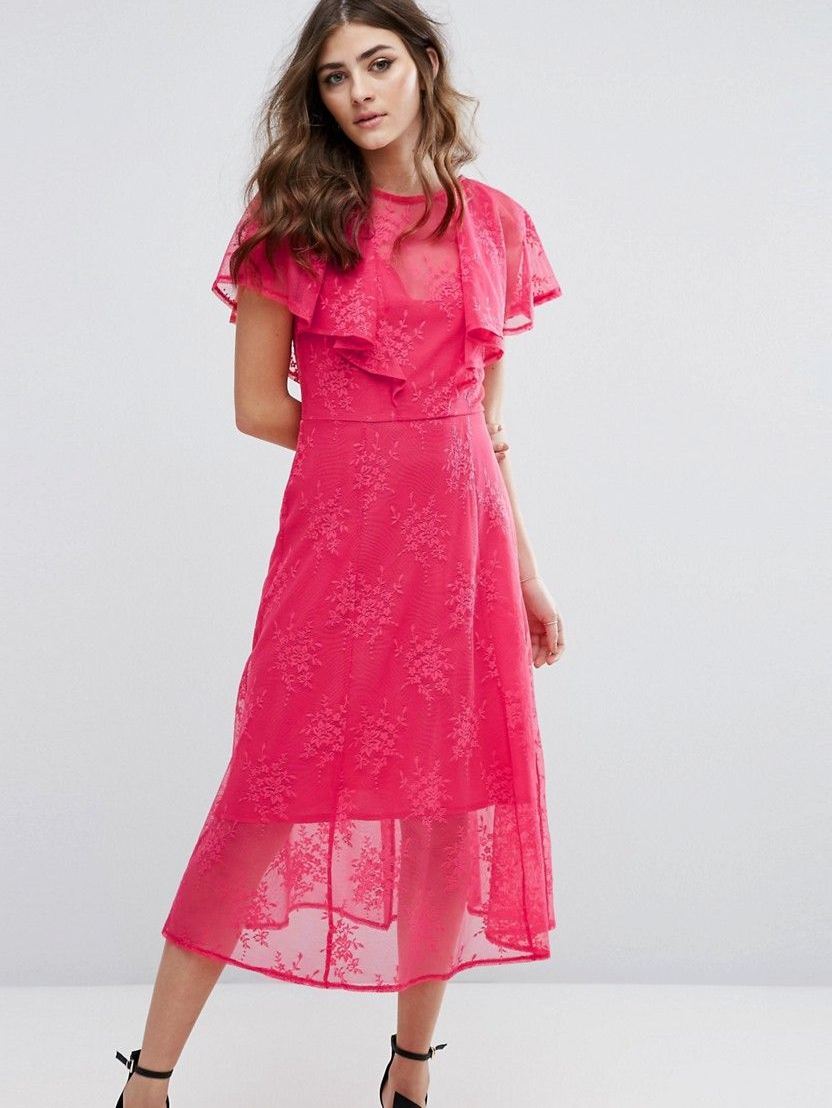 

Платье Miss Selfridge AVS040219-25  Розовый, Платье Miss Selfridge AVS040219-25 XS Розовый