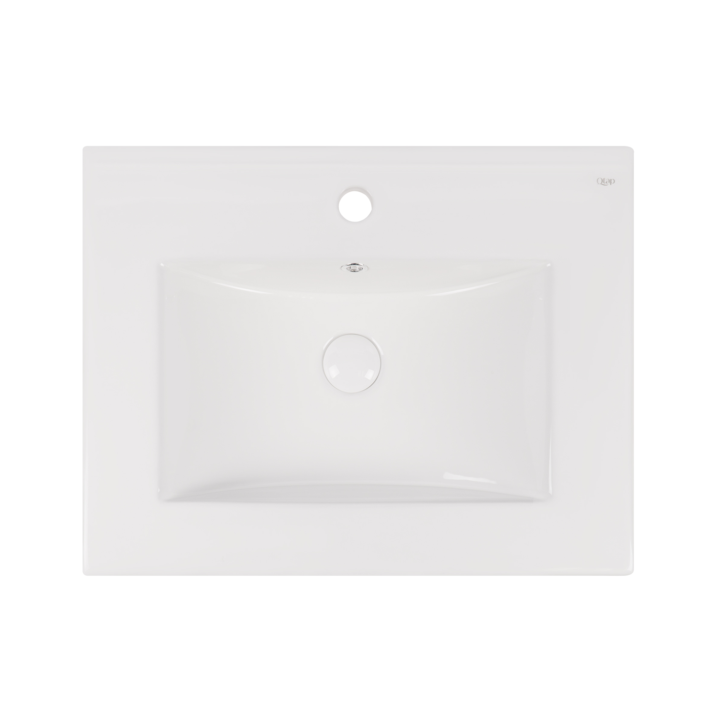 

Раковина Qtap Albatross New с донным клапаном QT0111750660W