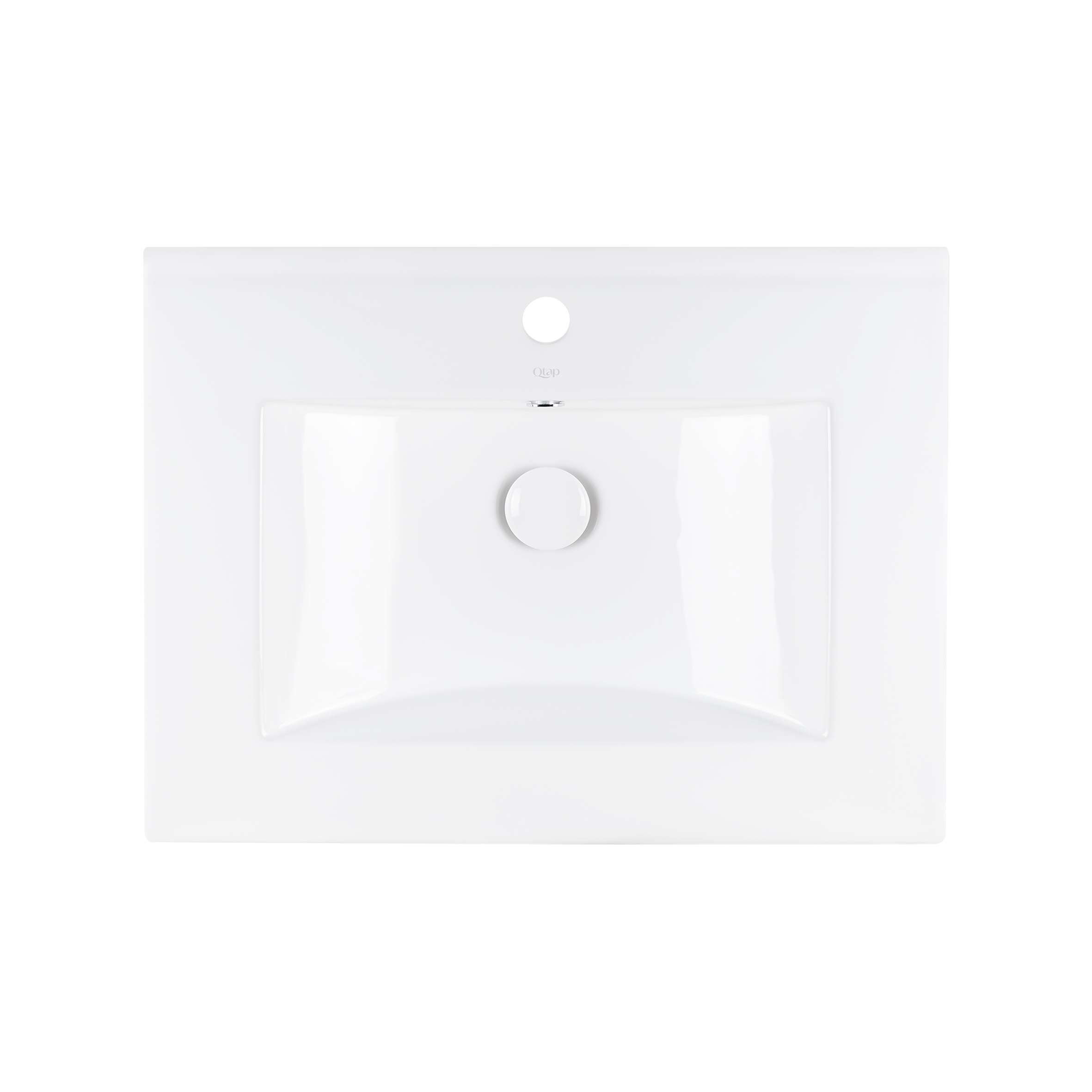 

Раковина Qtap Albatross с донным клапаном QT01113060CW