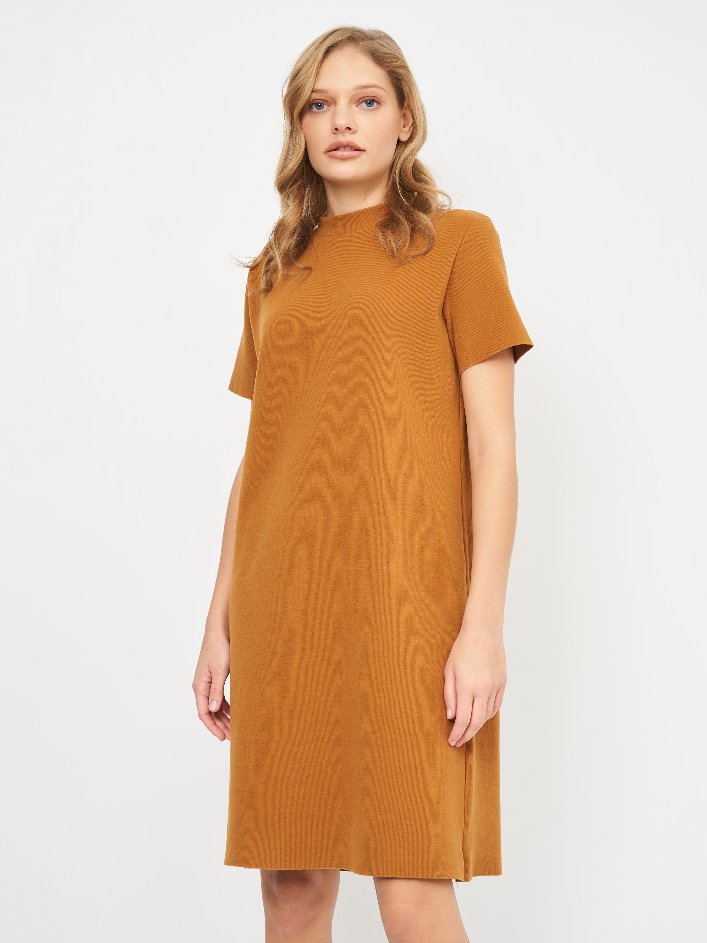 

Платье Pull & Bear 9393/233/711 M Горчичное