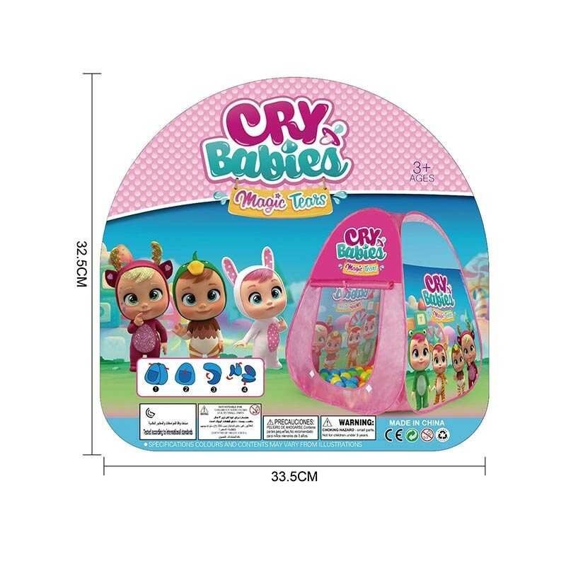 

Детская игровая палатка Disney Junior 888 027 розово голубая CRY BABIES в сумке