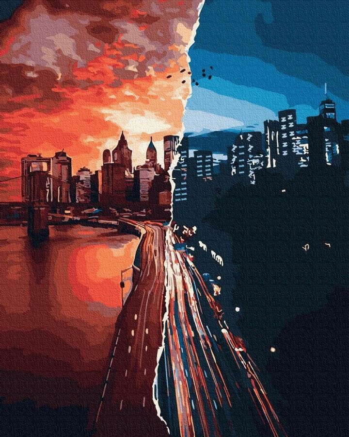 

Картина по номерам BrushMe GX31036 40*50 cм Закат и рассвет