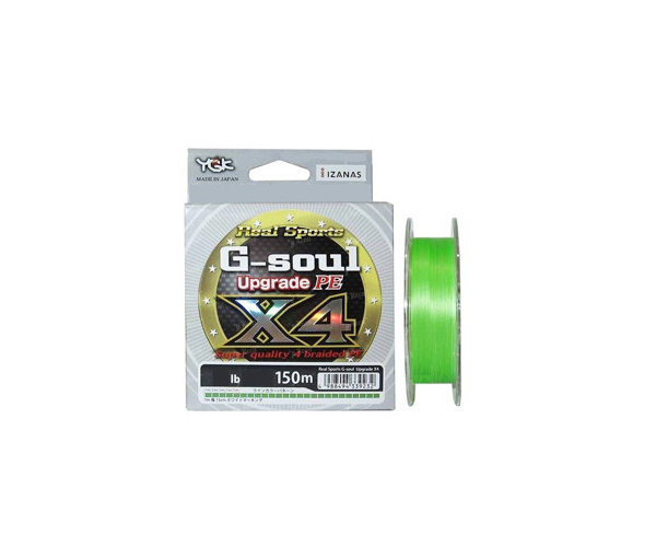 

Шнур YGK G-Soul X4 Upgrade салатовый 200m #0.2/4lb (арт.123455450108)