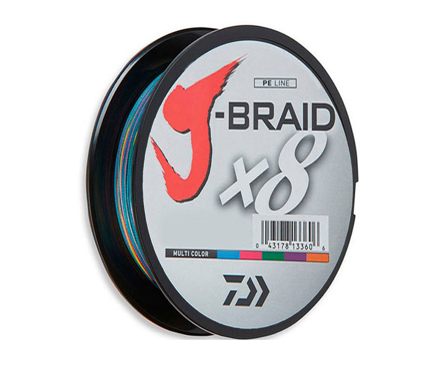 

Шнур Daiwa J-Braid x8 Multicolor 150м 0.18мм (арт.383812755-018)