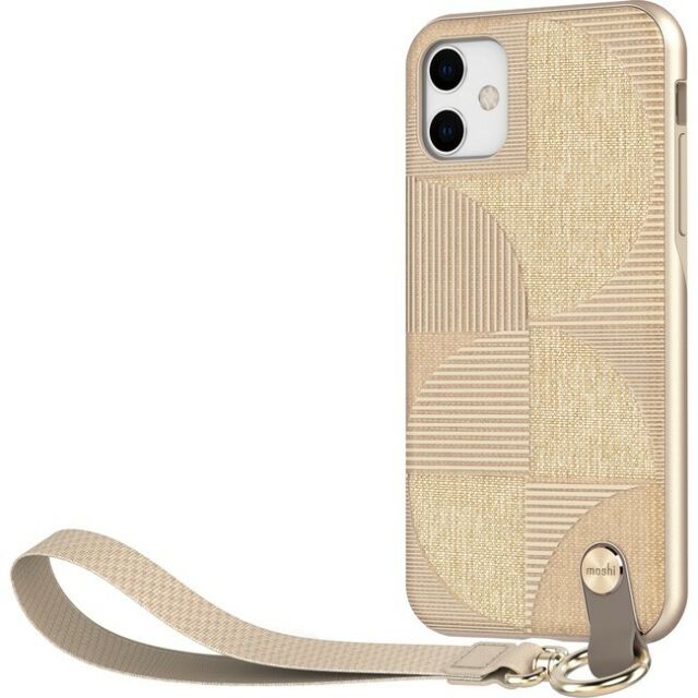 

Moshi Altra Slim чехол с ремешком Sahara Beige для iPhone 11 УЦЕНКА