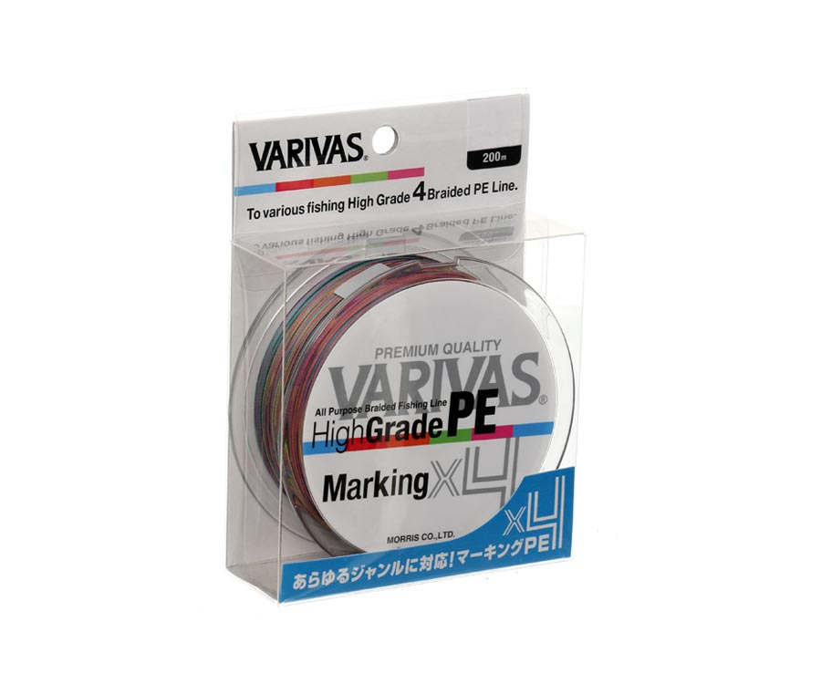 

Шнур Varivas High Grade PE Marking X4 200м #1.2 0.185мм (арт.3838741148)