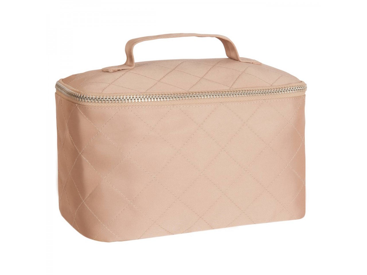 

Большая косметичка бежевого цвета с прострочкой Beige L от So Special