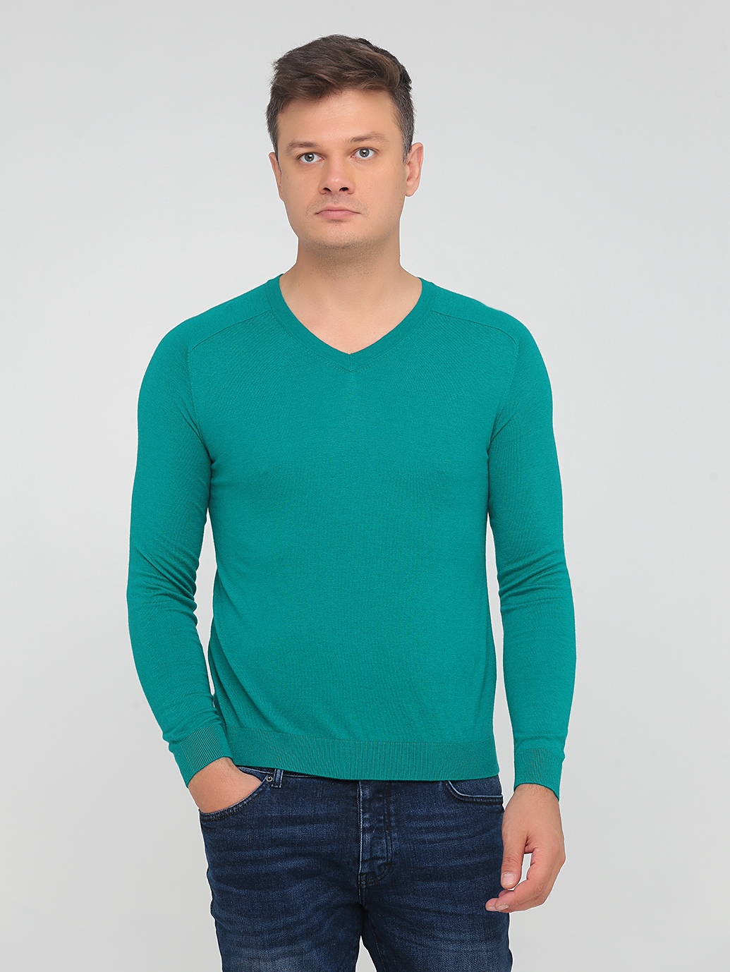 

Джемпер Benetton 10VRU4665 L Изумрудный