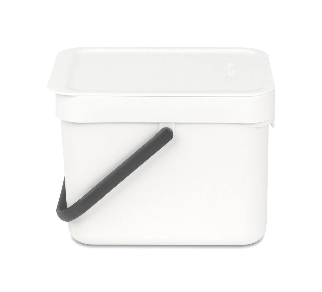 

Ведро для мусора Sort&Go Brabantia, 6 л, белое